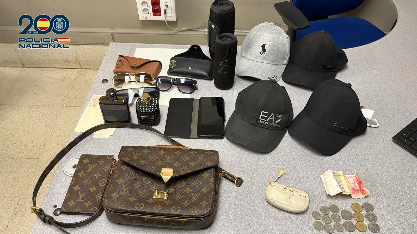 Objetos de valor robados en el sur de Tenerife. / POLICÍA NACIONAL