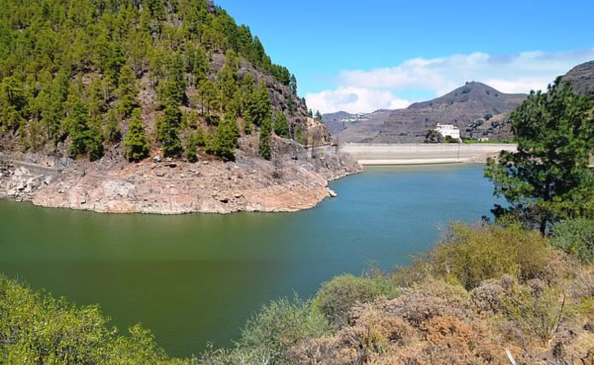 Presa Los Pérez, en Gran Canaria (imagen de archivo)./ CABILDO