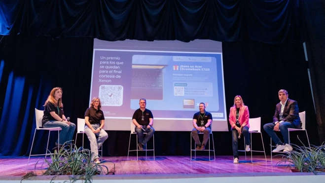 Detalle de la segunda jornada de ‘Hackeando la Educación’. / AH