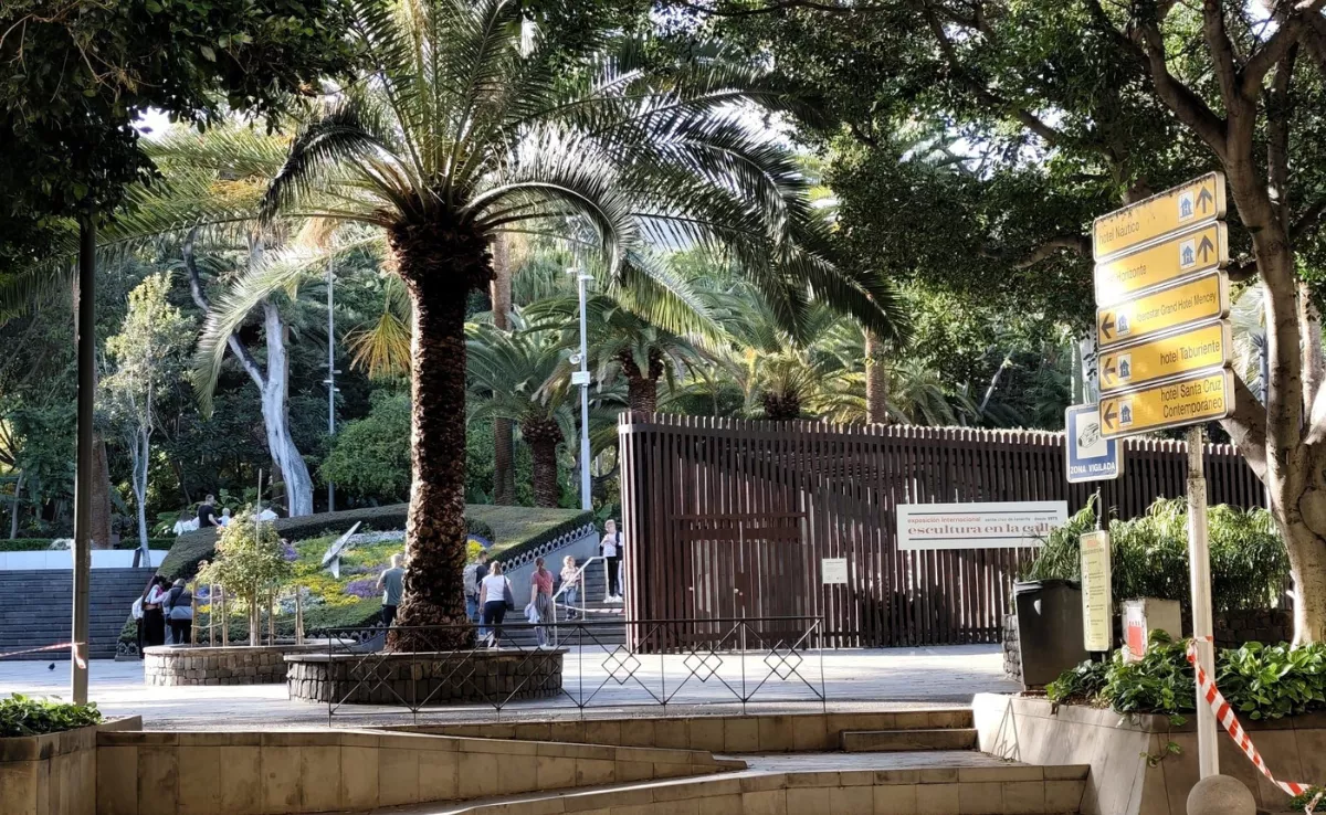 Parque García Sanabria de Santa Cruz de Tenerife./ CEDIDA