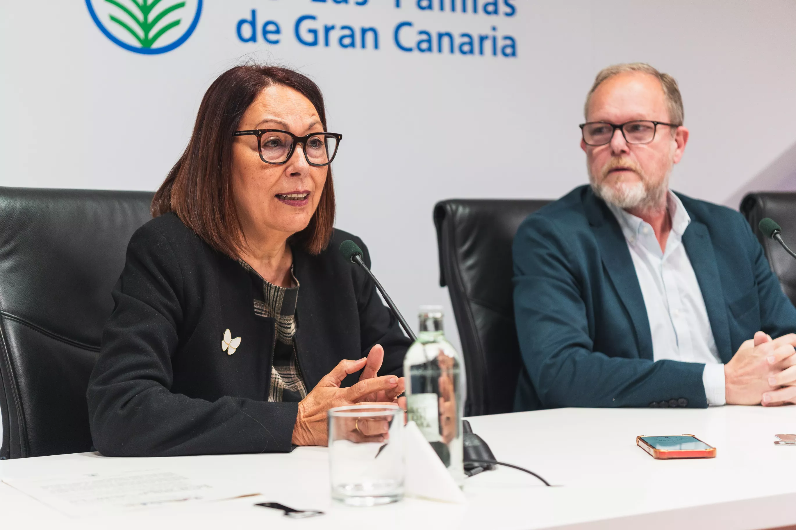 Los concejales Carmen Luz Vargas y José Eduardo Ramírez / César Giraldo