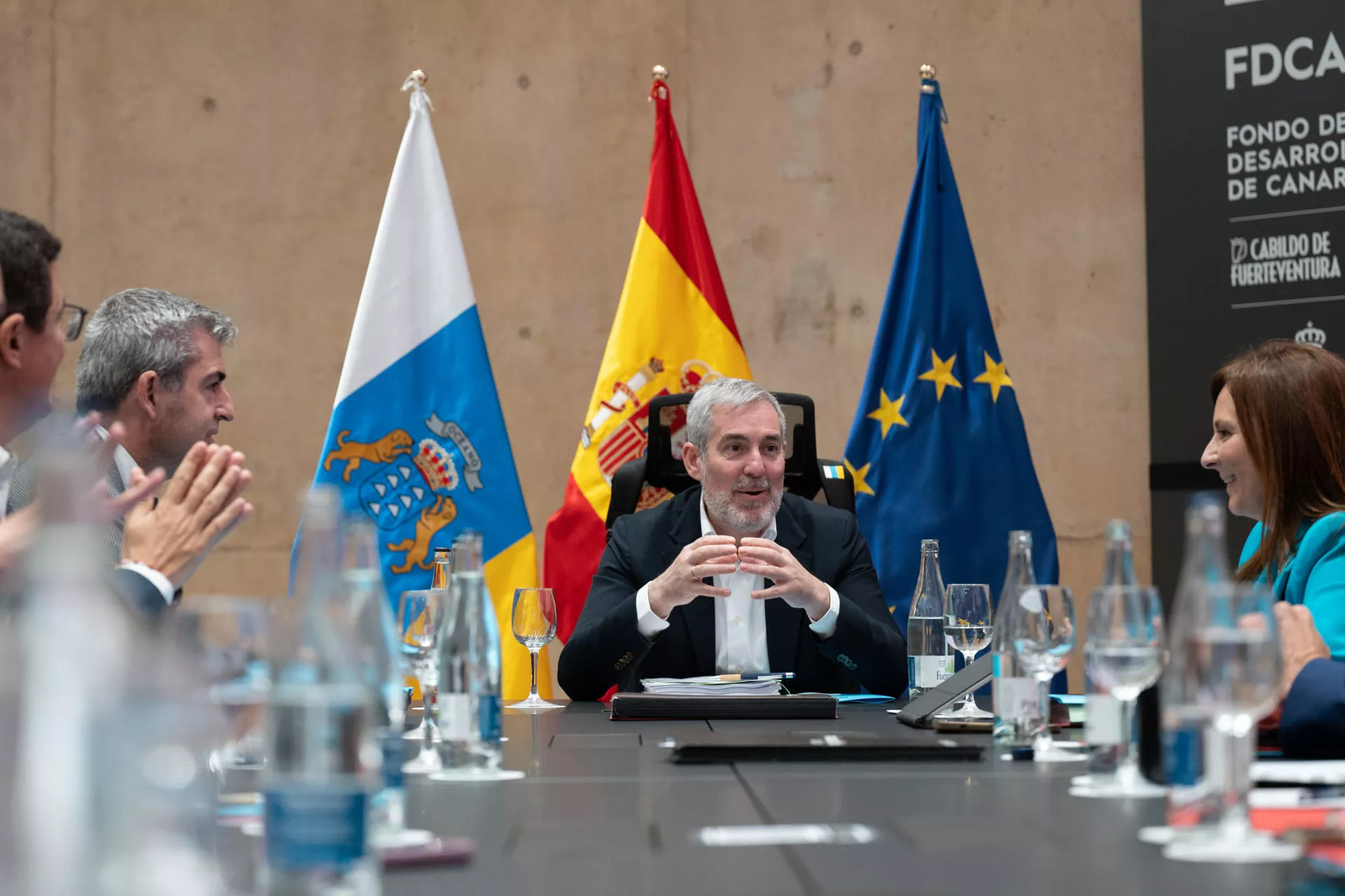 El presidente de Canarias, Fernando Clavijo. / CARLOS DE SÁA-EFE