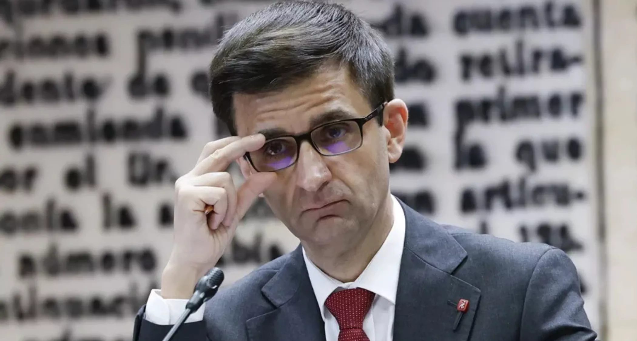 José Pablo López, presidente de la Corporación RTVE. / JUAN CARLOS HIDALGO-EFE