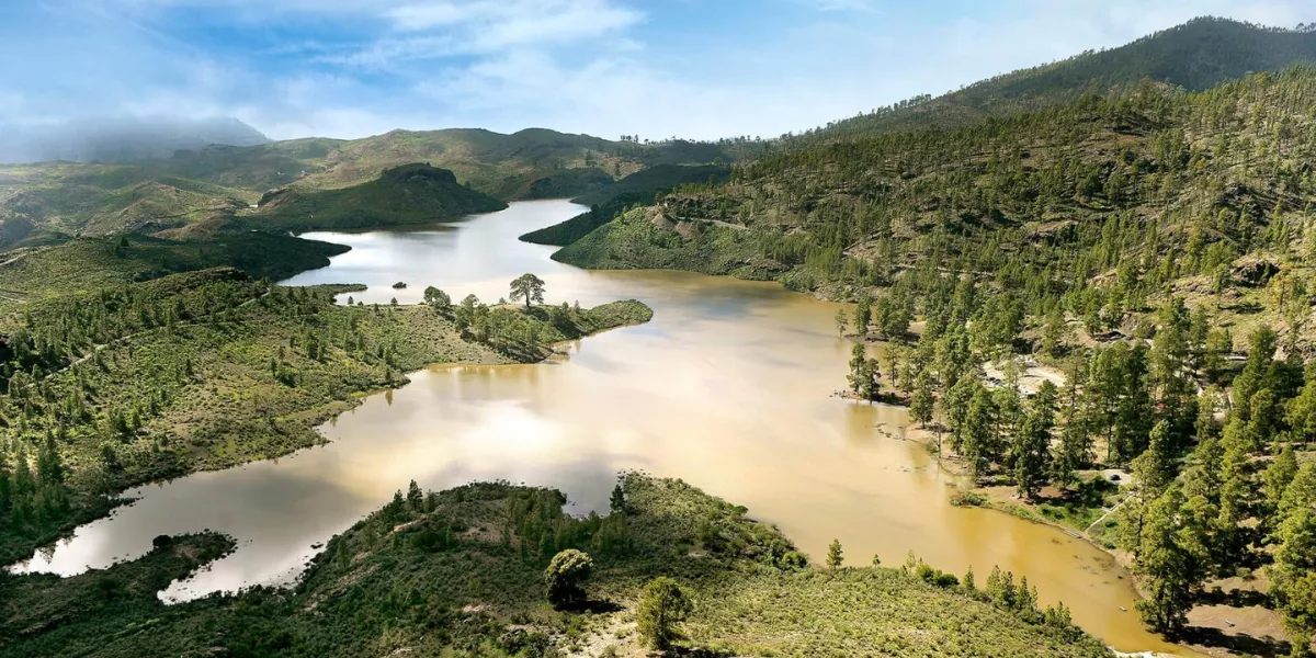 Imagen de la Presa de las Niñas / HOLA ISLAS CANARIAS