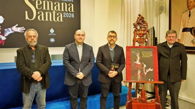 Presentación del programa de la Semana Santa 2026 en Santa Cruz de Tenerife / AYUNTAMIENTO DE SANTA CRUZ DE TENERIFE