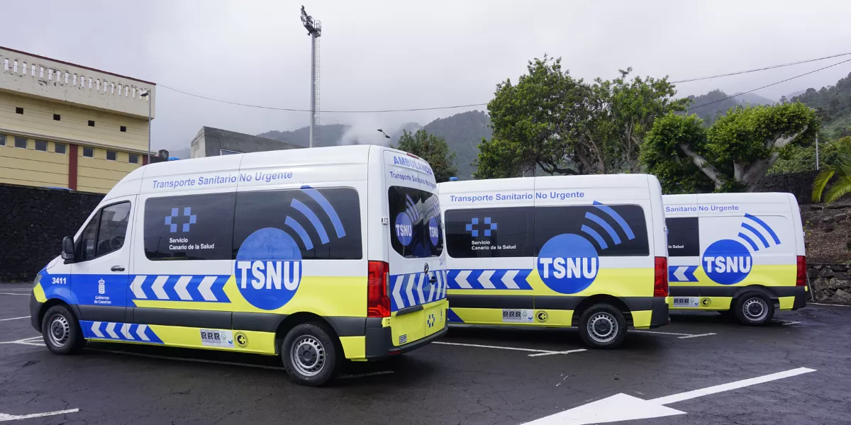  Transporte sanitario no urgente / Gobierno de Canarias