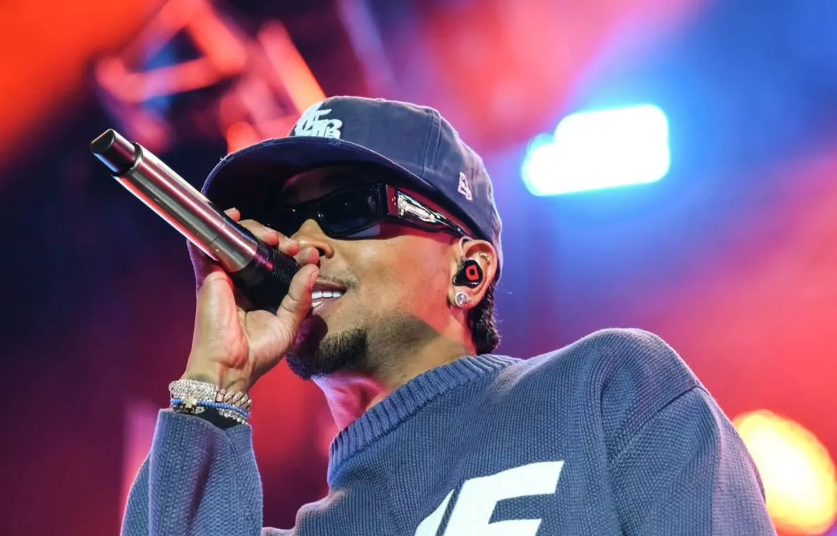 El puertorriqueño Ozuna durante su actuación en el Carnaval de Las Palmas. MAD MUSIC