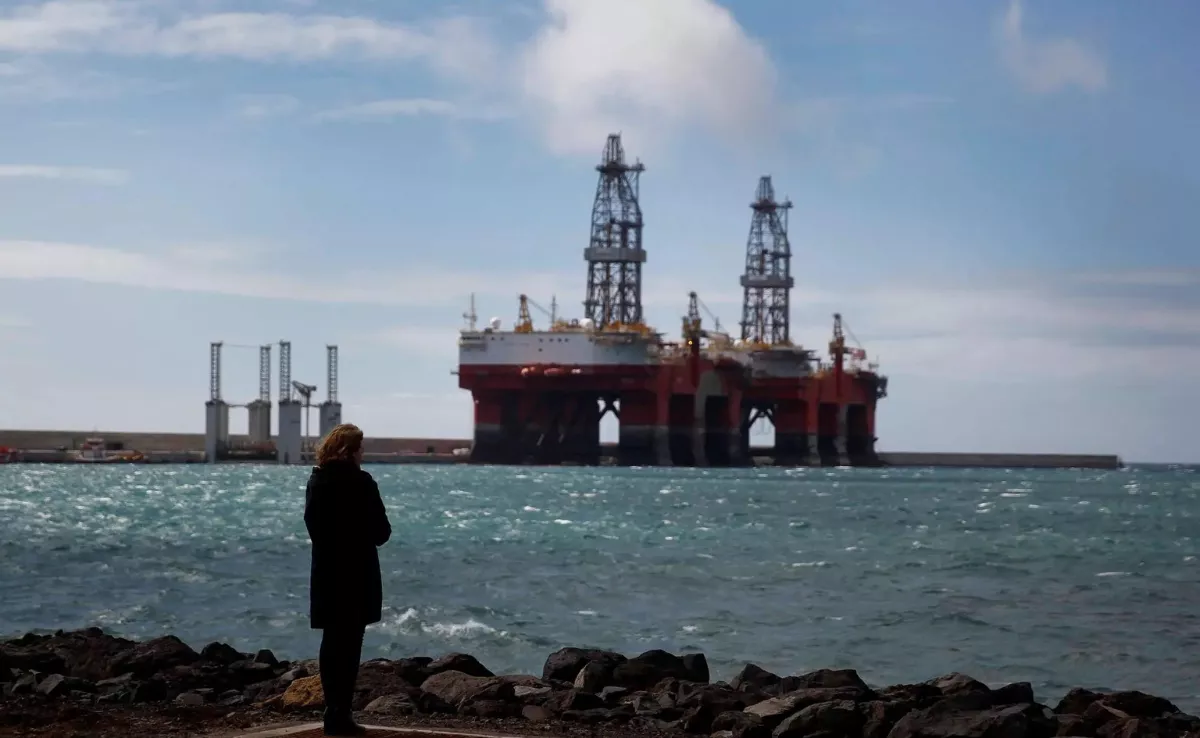 Imagen del puerto industrial de Granadilla / EFE