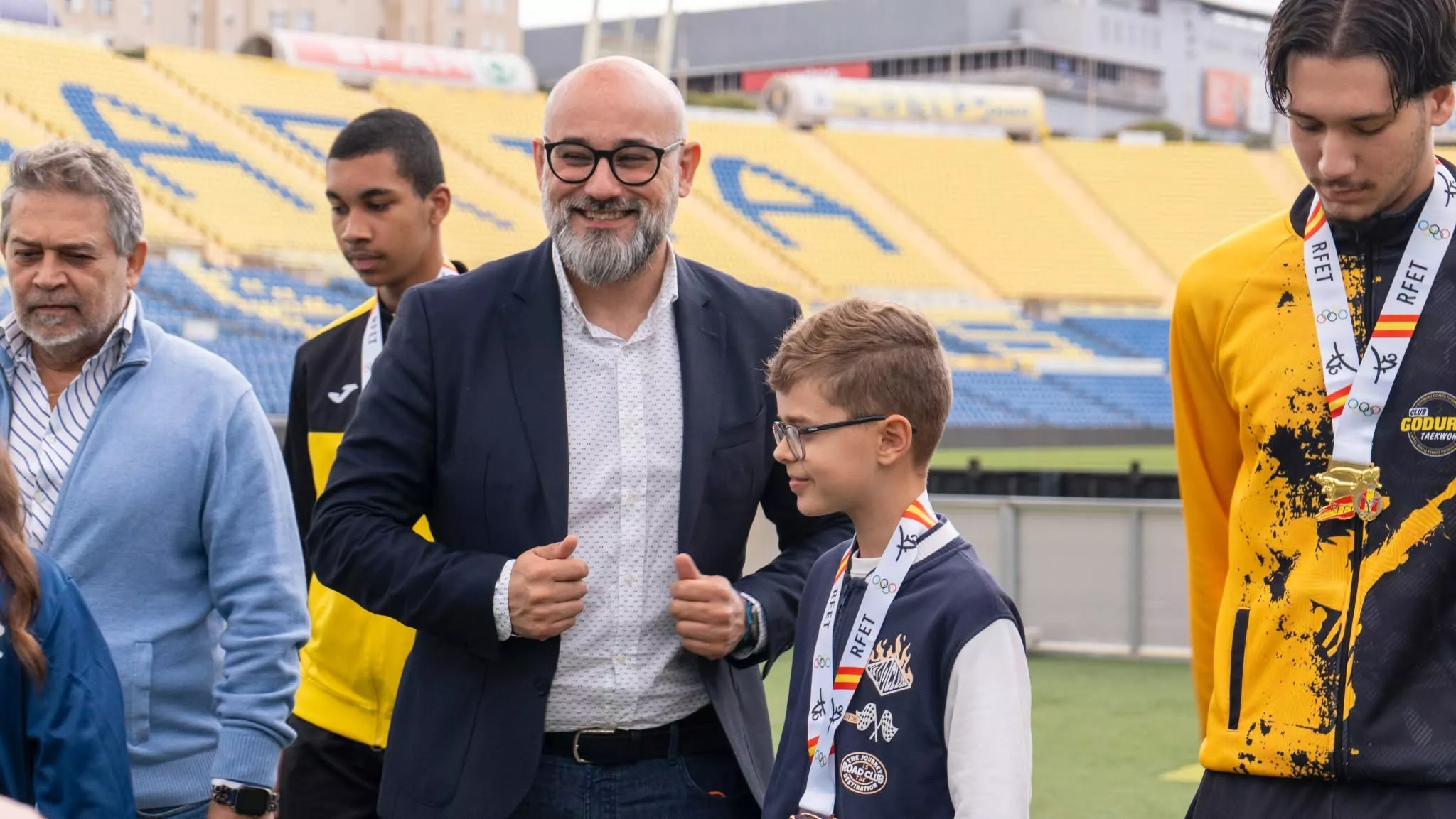 El consejero de Deportes del Cabildo, Aridany Romero. AH