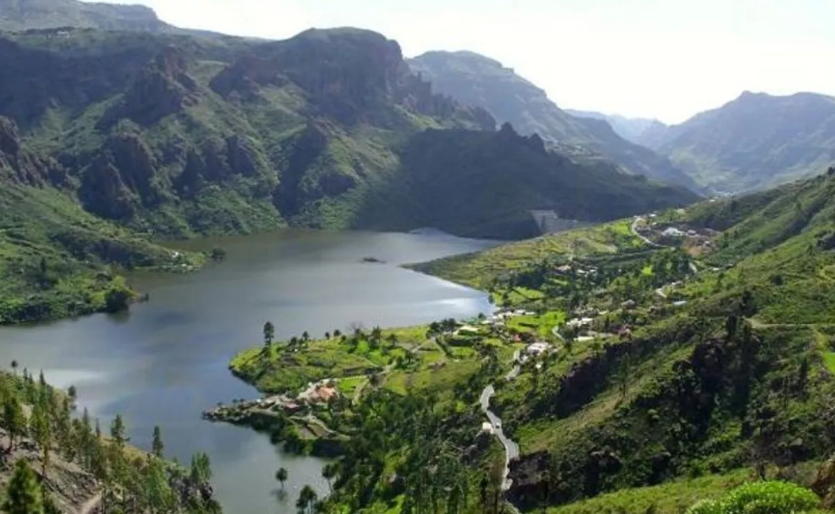 Presa de Soria, en Gran Canaria. 