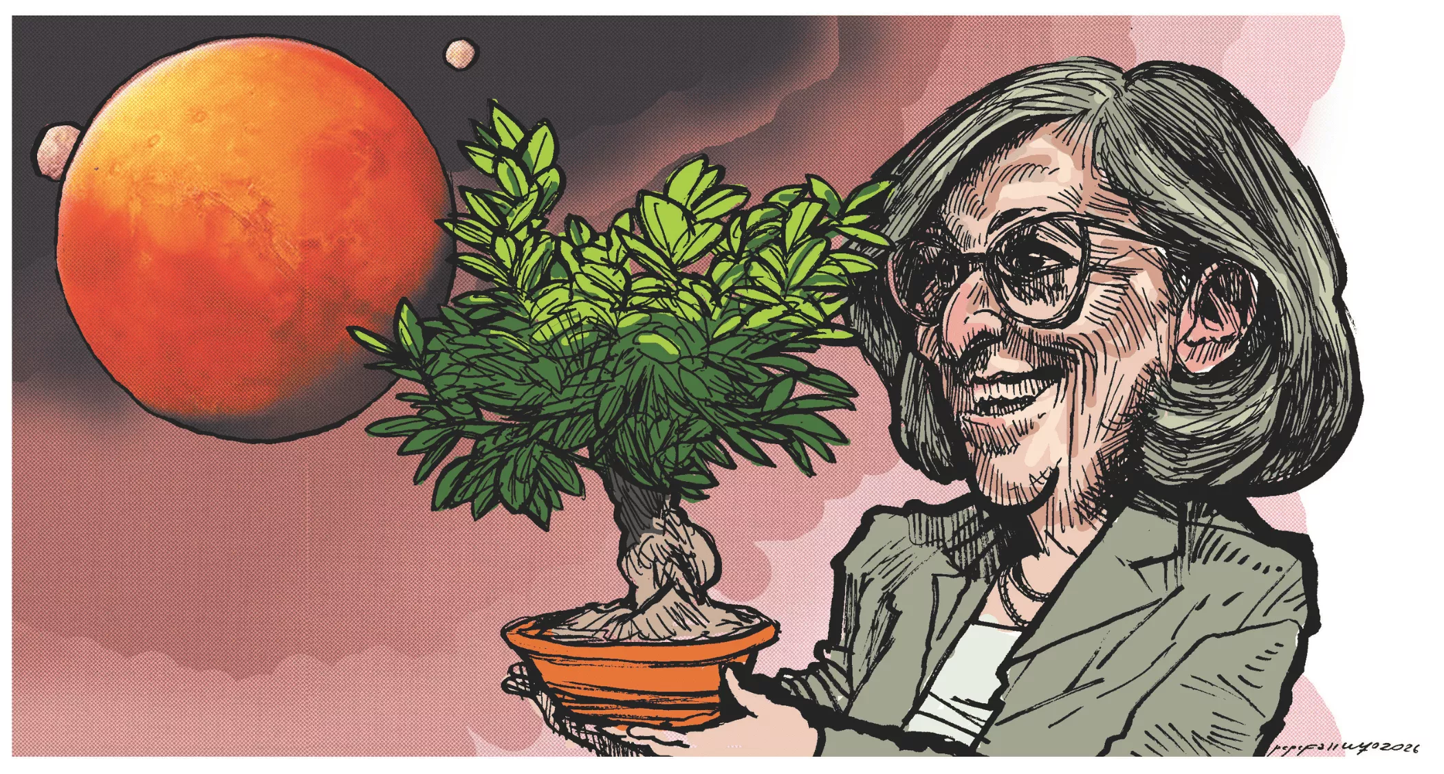 Ana María Crespo de las Casas, por Farruqo. 