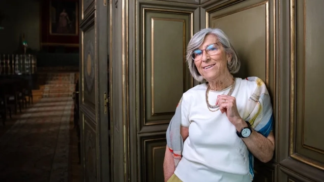 La bióloga Ana Crespo es desde esta semana la primera mujer en presidir la Real Academia de Ciencias Exactas, Físicas y Naturales de España. EFE/Daniel González