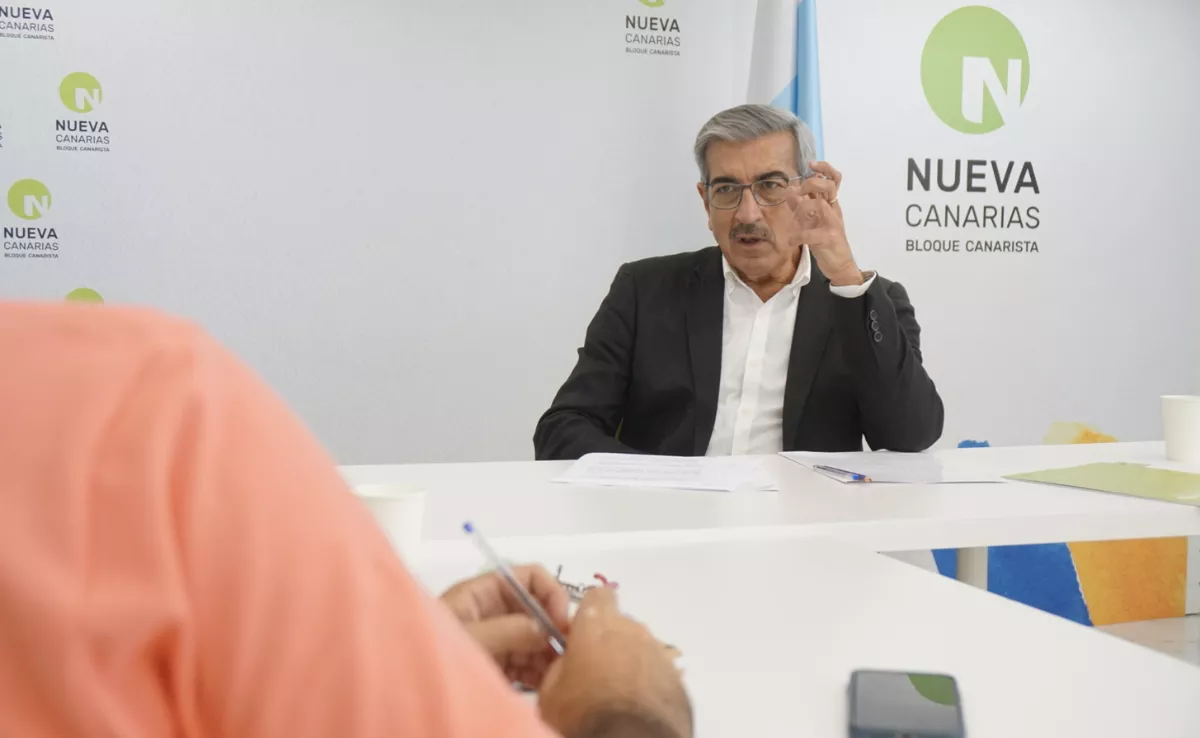 Román Rodríguez, secretario nacional de Formación, Programas y Estrategias de Nueva Canarias / NUEVA CANARIAS