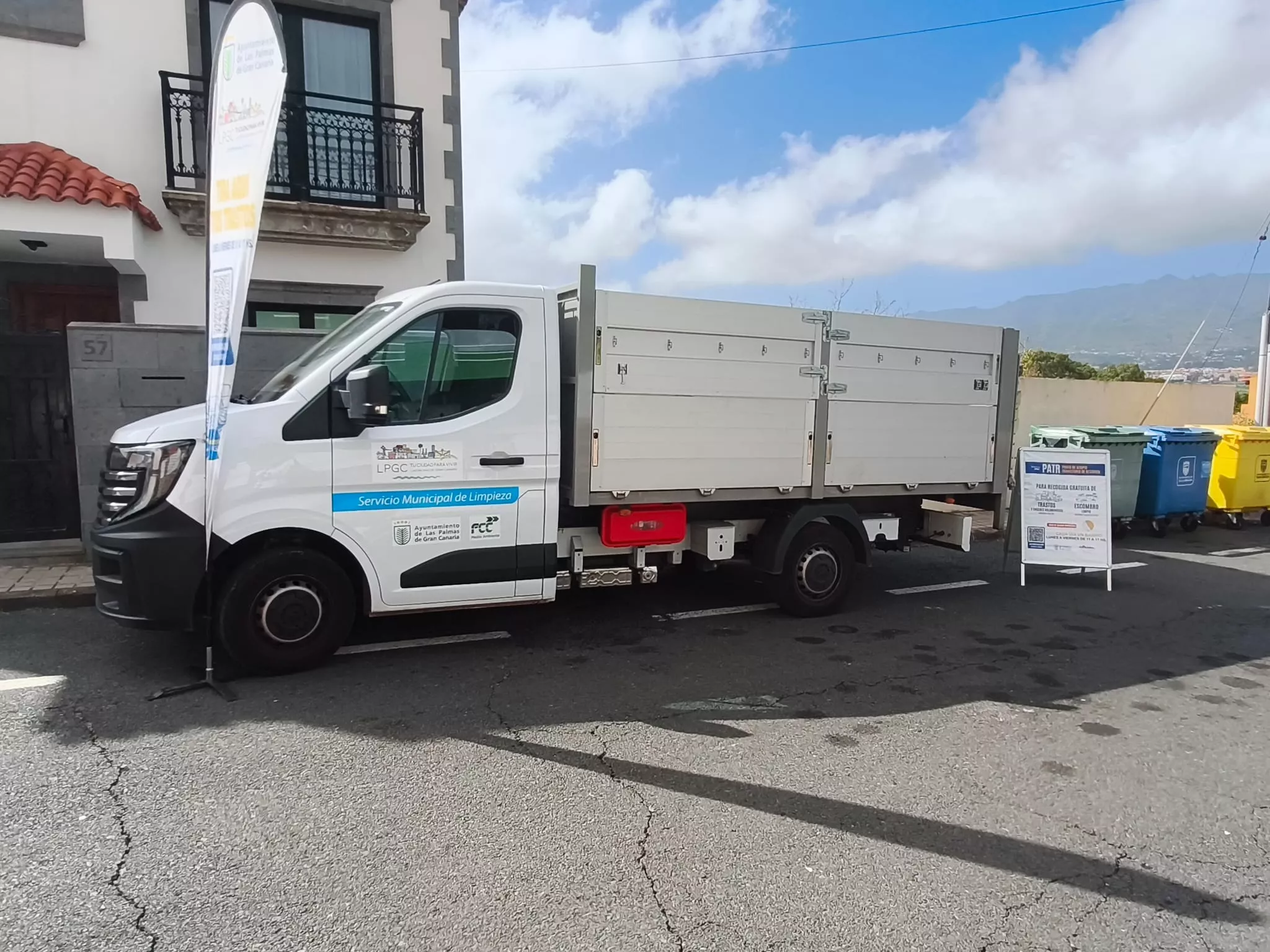 Puntos de Acopio Transitorios del Ayuntamiento de Las Palmas de Gran Canaria. AH