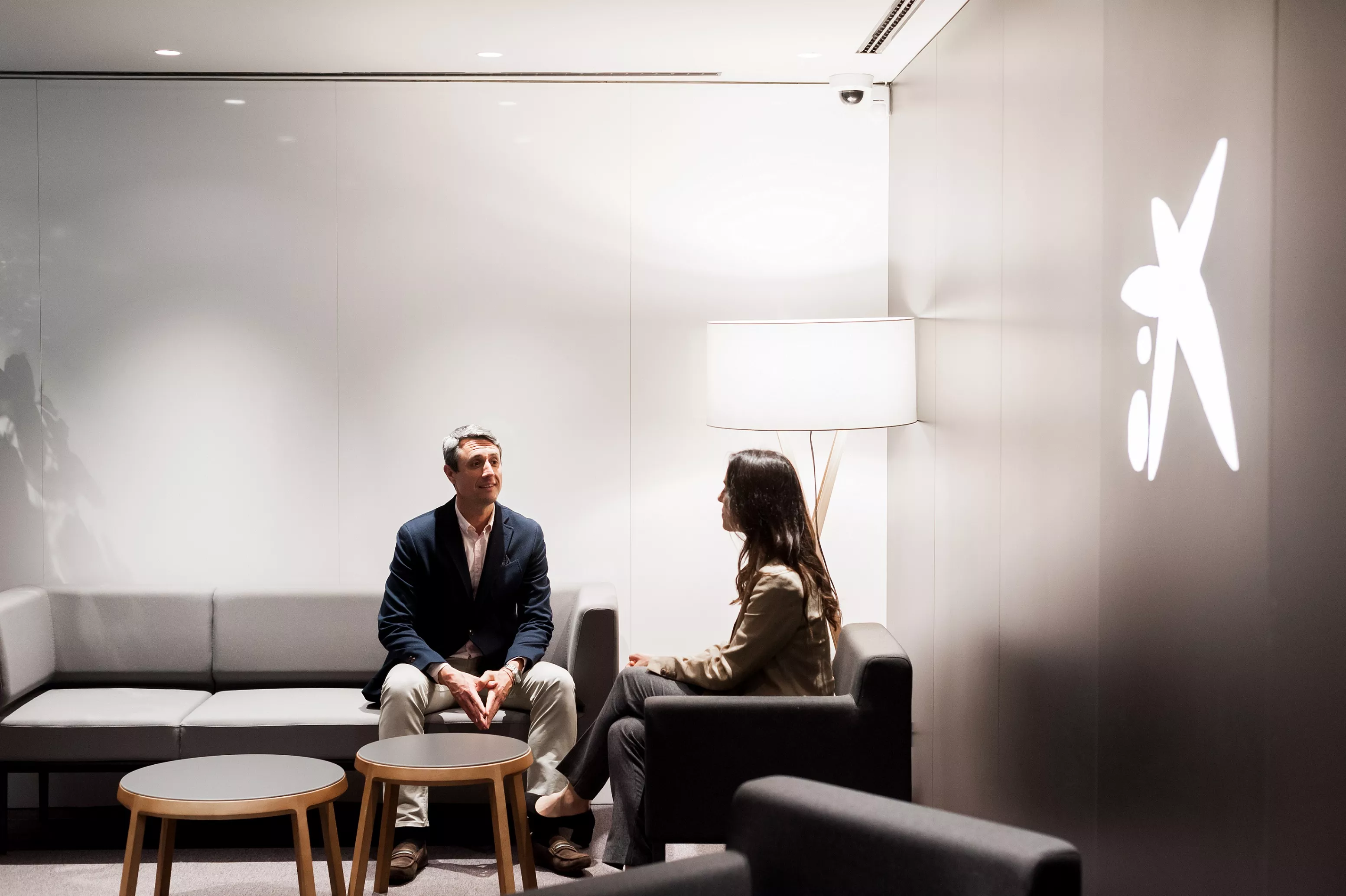 Una oficina de CaixaBank. AH