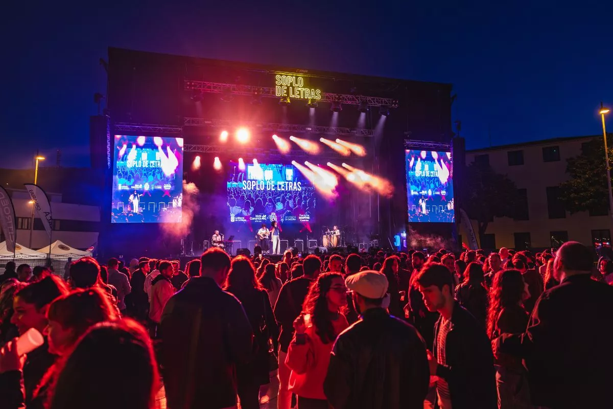 Ediciones anteriores del festival 'Soplo de Letras'. /Cedida