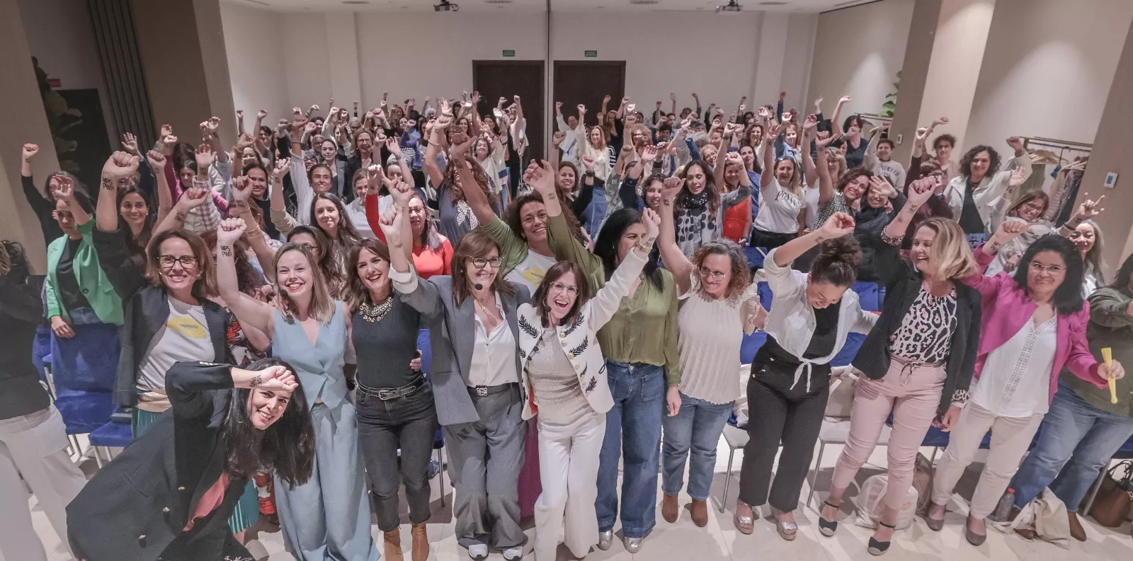 Momento del acto Menopausia Power en La Laguna 2025. / CEDIDA
