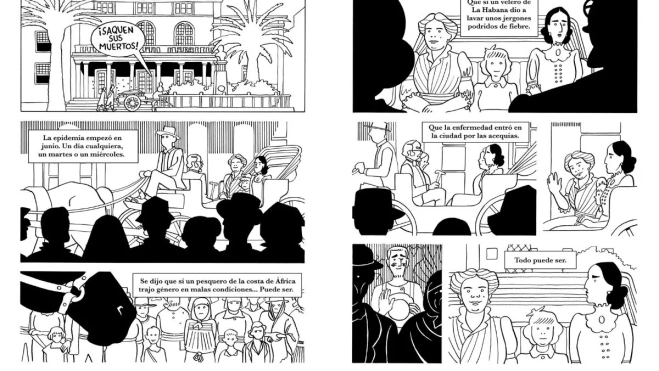 Una páginas del último cómico de Rayco Pulido / AH