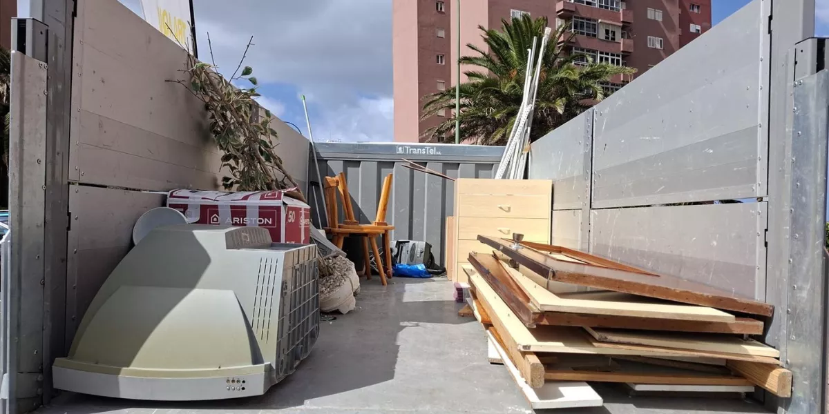Imagen de punto de acopio en Las Palmas de Gran Canaria / AYUNTAMIENTO DE LAS PALMAS DE GRAN CANARIA