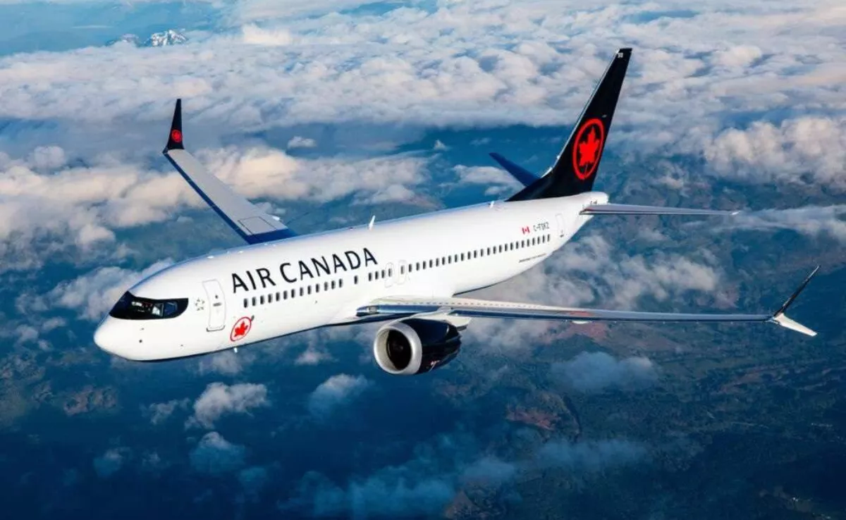 Imagen de un avión de Air Canada / AH