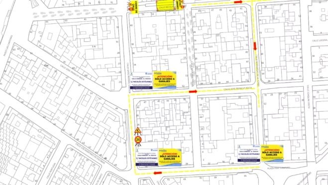 Mapa de la zona de actuación por EMALSA / EMALSA Mapa de la zona de actuación por EMALSA / EMALSA