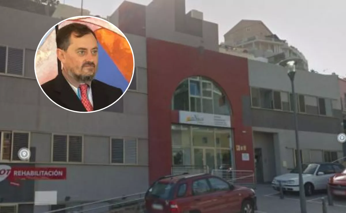 Montaje con la imagen de José Manuel Arnaiz y la residencia de mayores que gestionaba su empresa. / AH