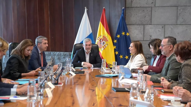 Imagen del Consejo de Gobierno de este lunes / EFE - MIGUEL BARRETO