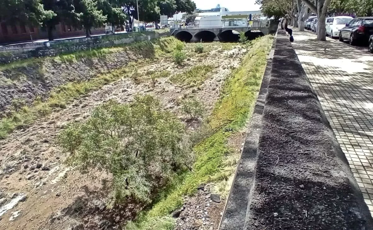 Barranco de Tahodio a su paso por Residencial Anaga|AH