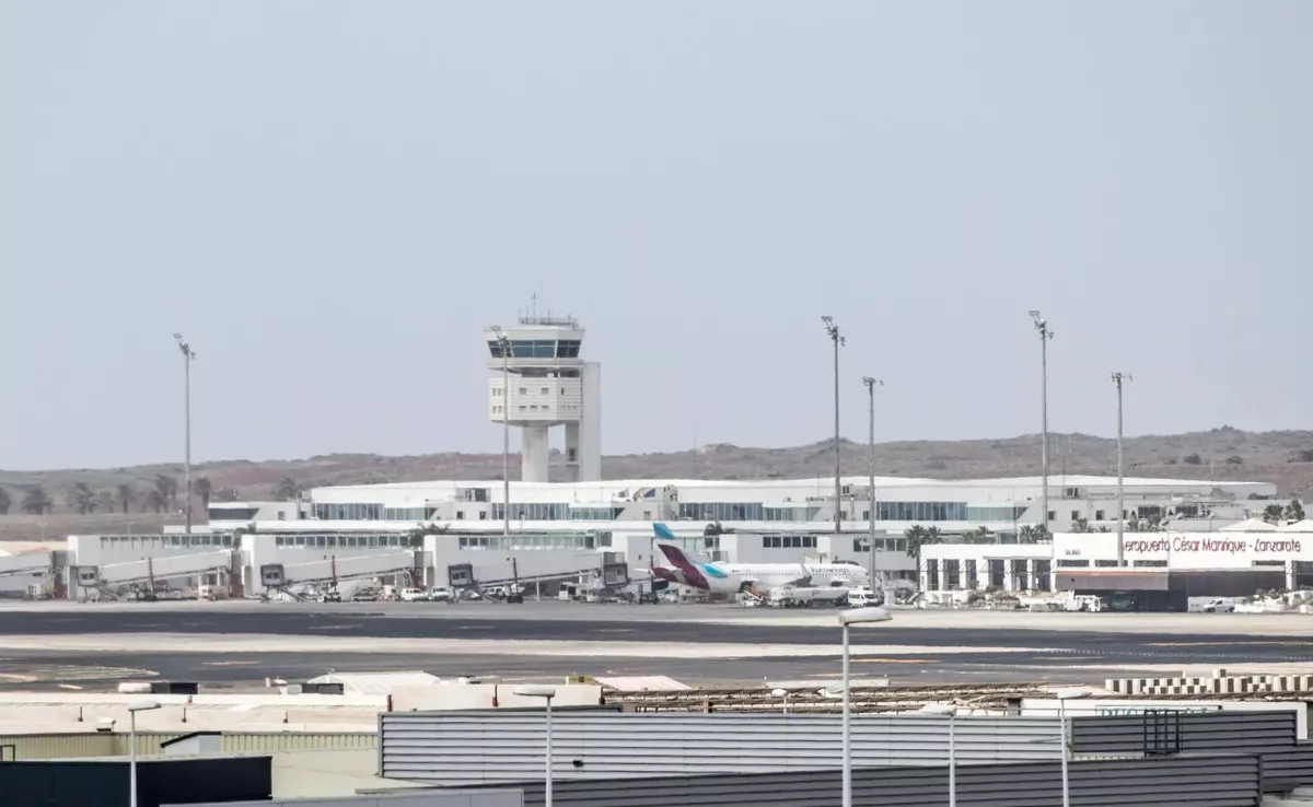 Imagen del Aeropuerto de Lanzarote / EFE Imagen del Aeropuerto de Lanzarote / EFE
