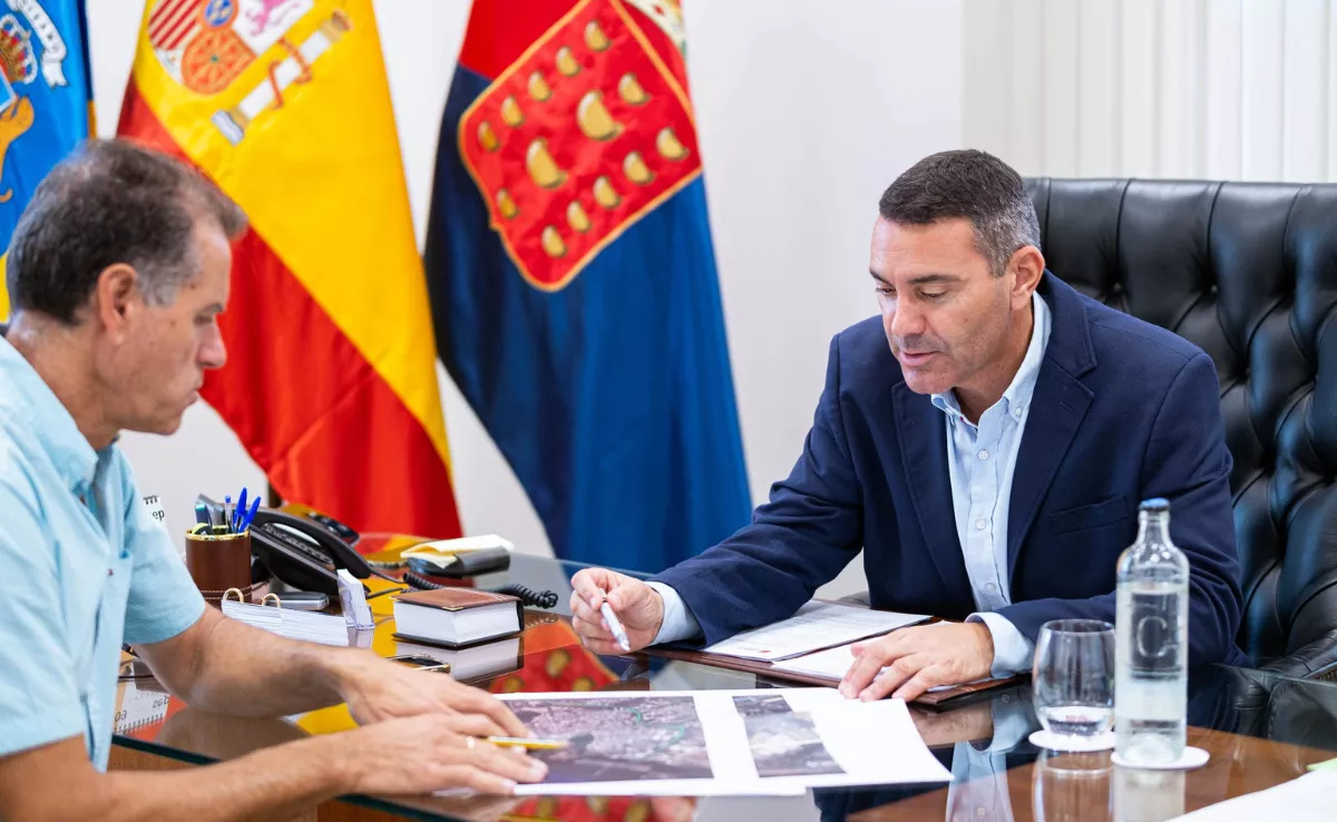 Oswaldo Betancort y Domingo Cejas / CABILDO DE LANZAROTE