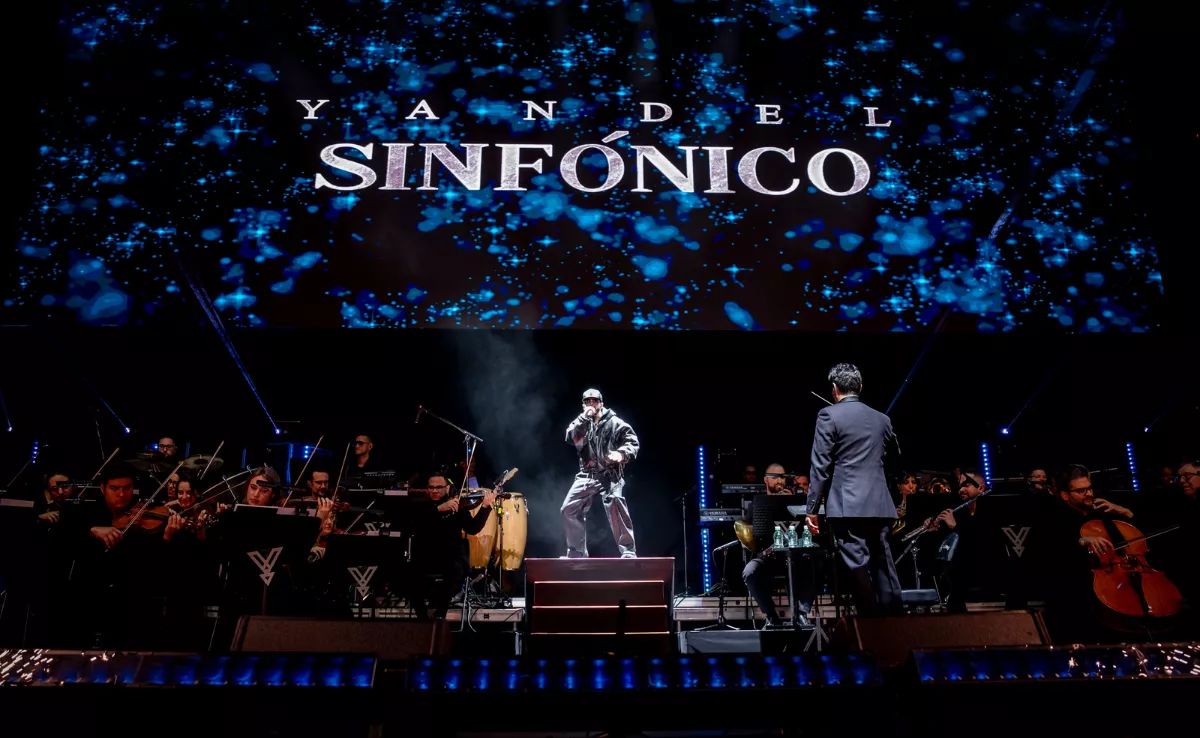 Imagen de un show de 'Yandel Sinfónico' / EUROPA PRESS