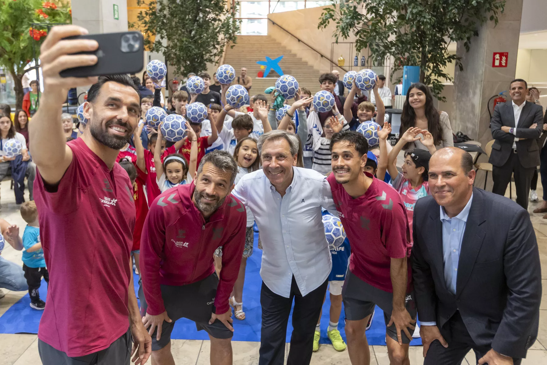 CaixaBank Meet&Greet con el CD Tenerife. AH