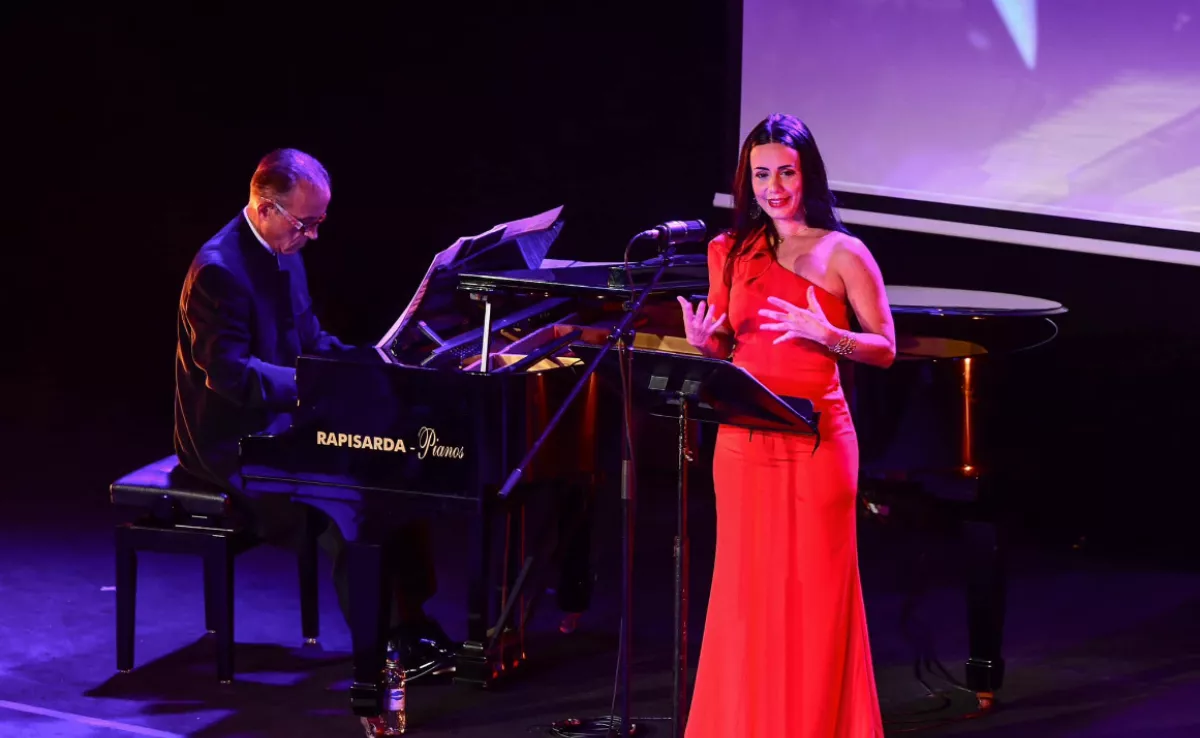 La soprano Magdalena Padilla y el pianista Sergio Alonso / CEDIDA