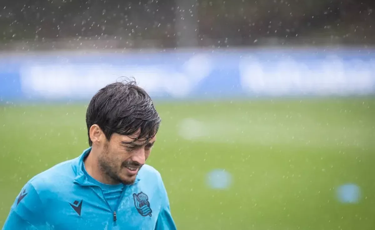 El futbolista canario durante su etapa en la Real Sociedad / EFE