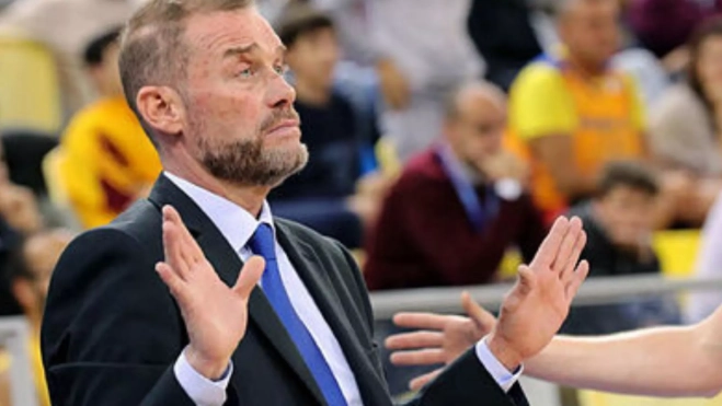 ‘Che’ García, en el Gran Canaria Arena, con el Fuenlabrada. / EFE