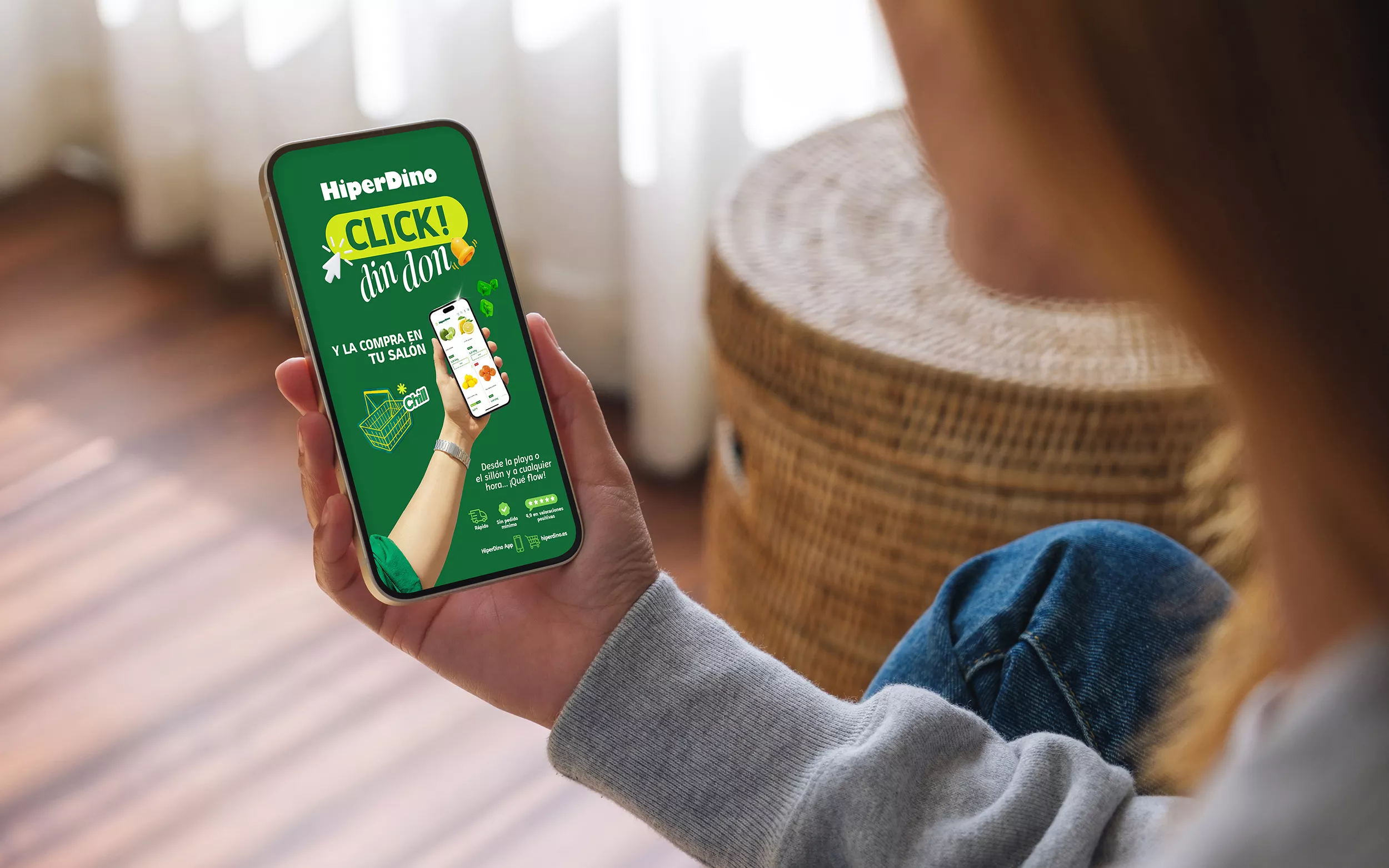 Campaña Click Din Din y la compra en tu salon. AH