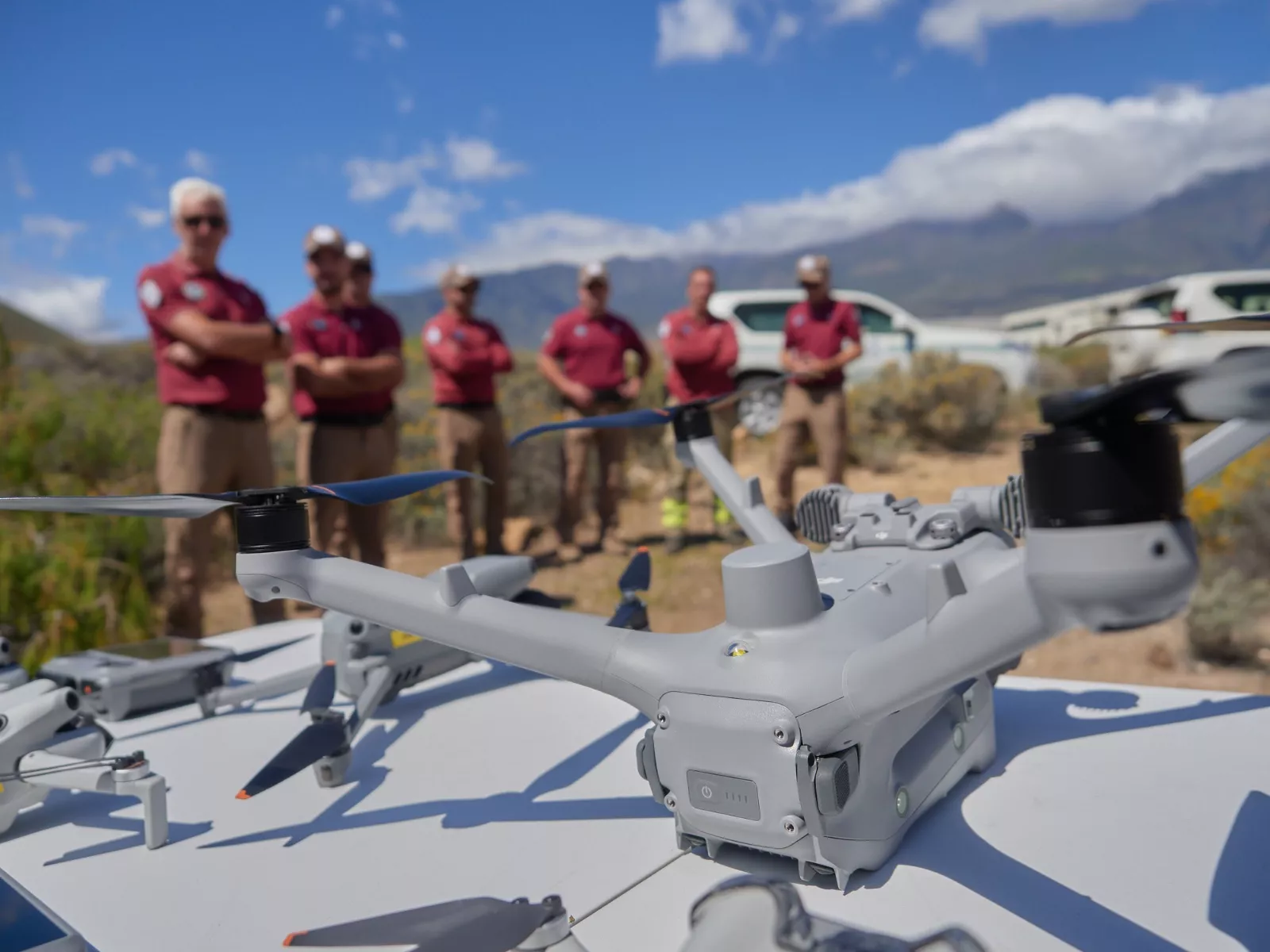 Tenerife despliega 14 drones para vigilar incendios y delitos ambientales las 24 horas. / CABILDO DE TENERIFE