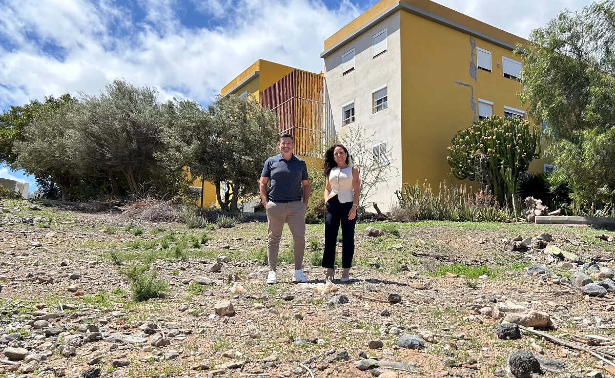 Zona donde se construirán las viviendas / AYUNTAMIENTO DE SAN BARTOLOMÉ DE TIRAJANA