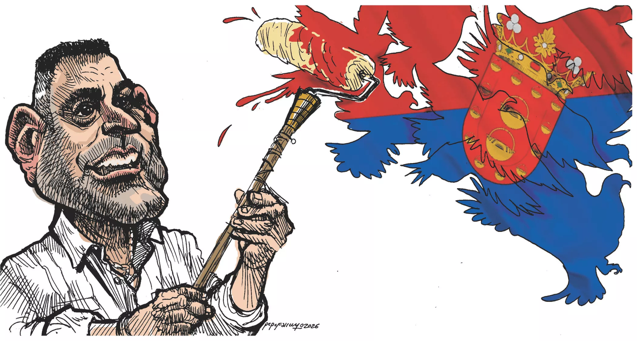 Oswaldo Betancort, por Farruqo. 