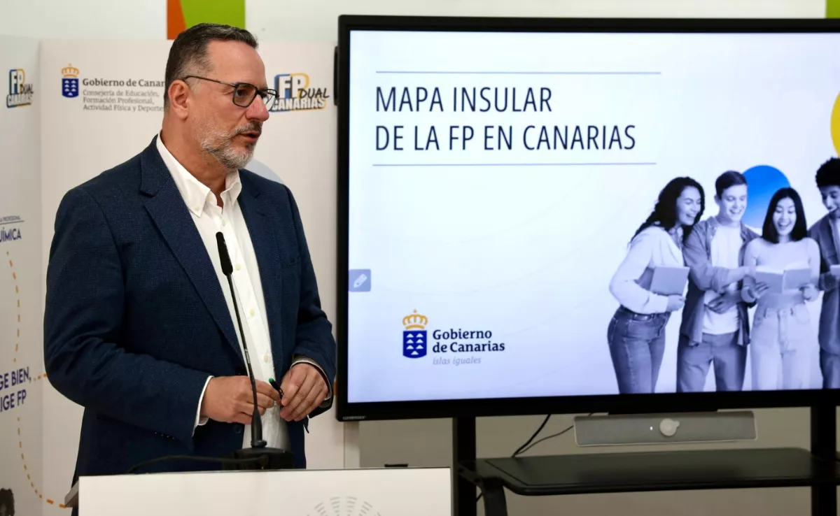 Poli Suárez, consejero de Educación / CONSEJERÍA DE EDUCACIÓN