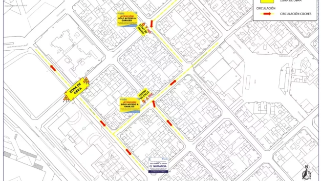 Cortes de tráfico en Guanarteme durante la actuación Cortes de tráfico en Guanarteme durante la actuación