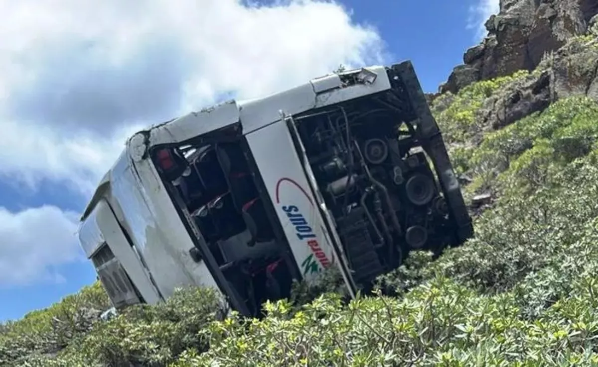 Momento del accidente en La Gomera / REDES