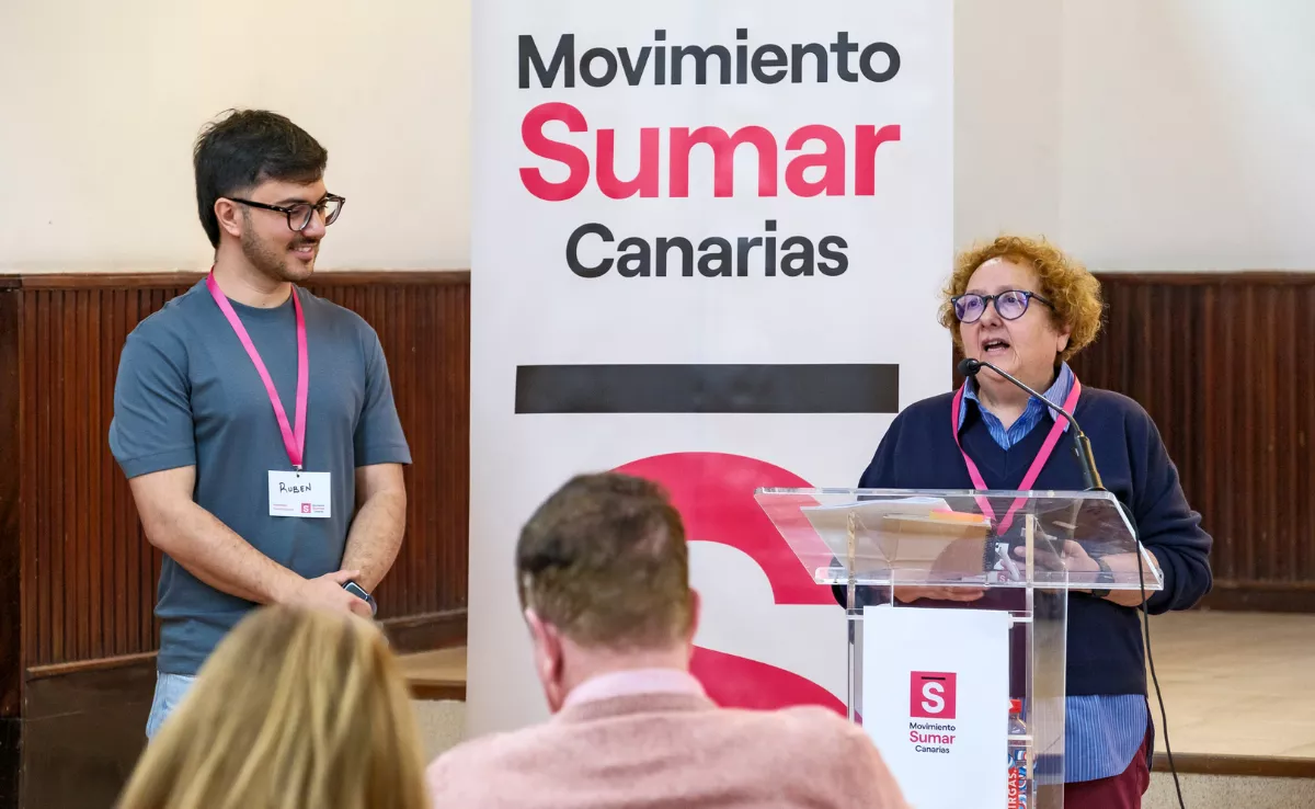 Asamblea constituyente de Sumar Canarias / EFE - ÁNGEL MEDINA G.