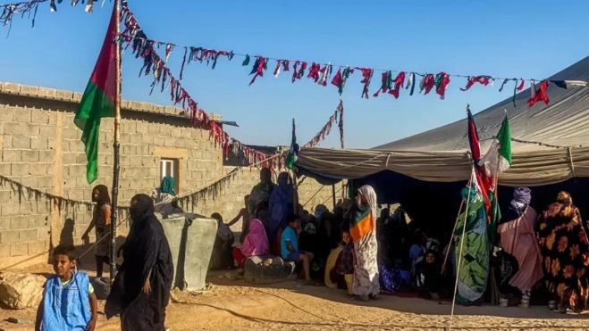 Imagen de archivo un campamento en El Sáhara / EFE Imagen de archivo un campamento en El Sáhara / EFE
