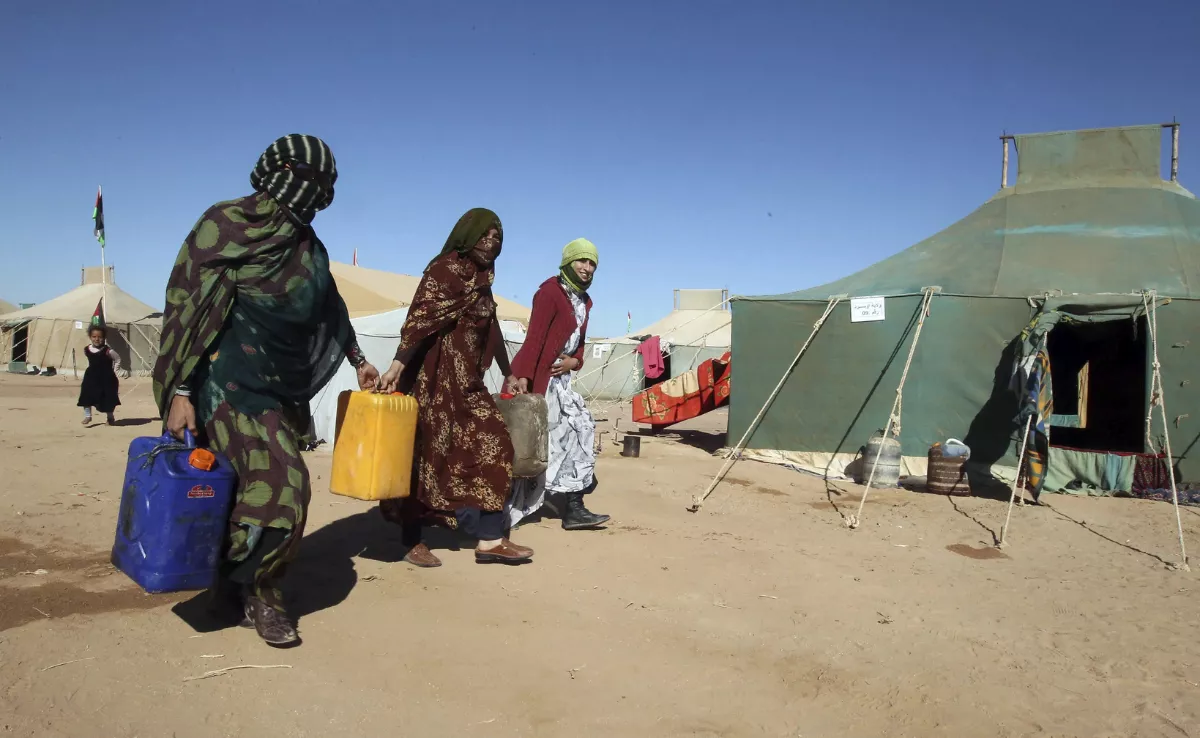 Imagen de archivo un campamento en El Sáhara / EFE