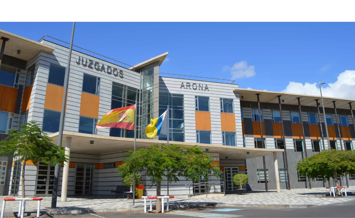 Imagen de los juzgados de Arona / GOBIERNO DE CANARIAS