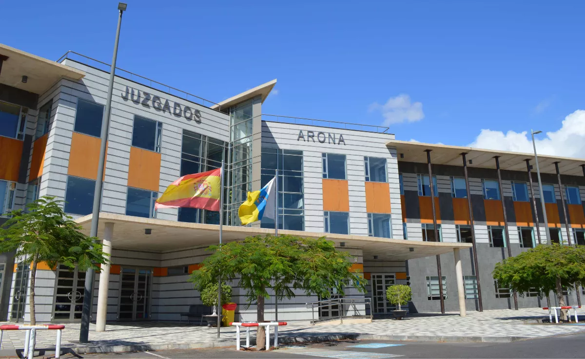 Imagen de los juzgados de Arona / GOBIERNO DE CANARIAS