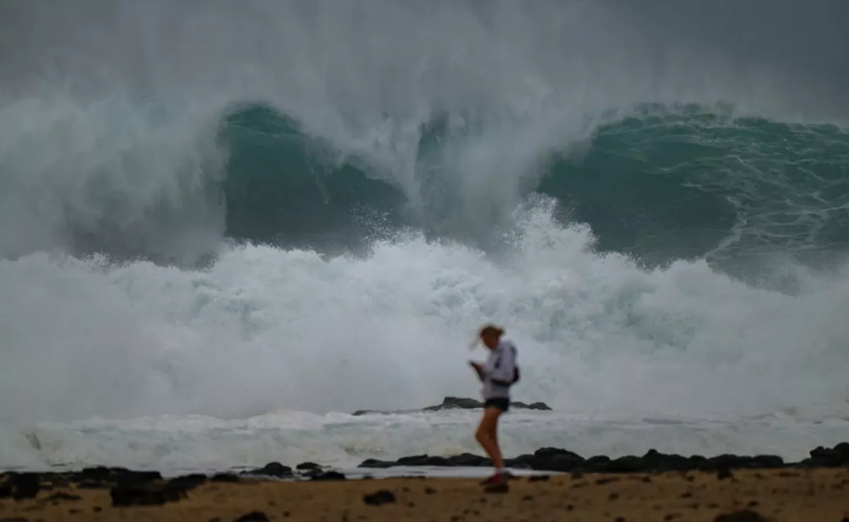 Oleaje en Canarias / EFE
