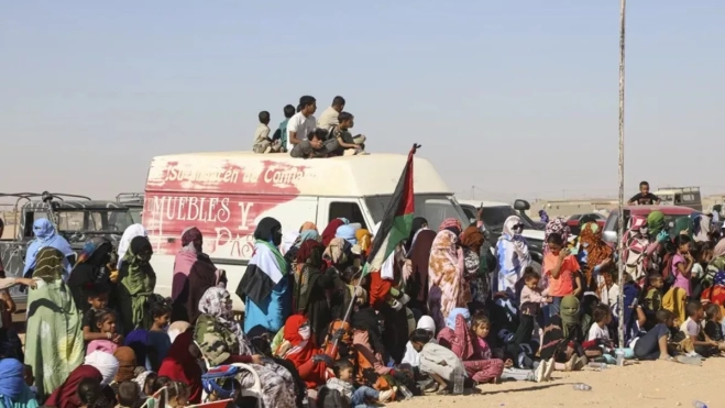 Personas en el Sáhara / EFE Personas en el Sáhara / EFE