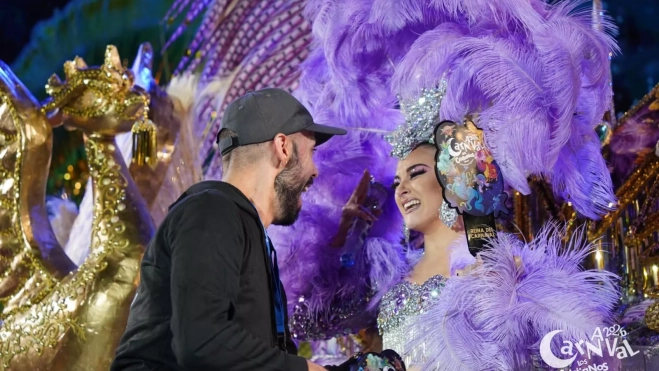 Yosué Riverol, diseñador del Carnaval. / CEDIDA Yosué Riverol, diseñador del Carnaval. / CEDIDA